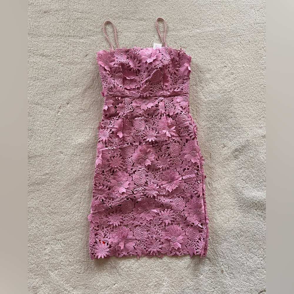 Milly floral lace dress